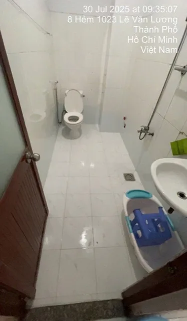 Cải tạo nhà vệ sinh nhà phố đường Lê Văn Lương – Sau