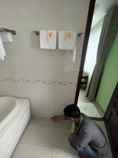 Kỹ thuật TDA khảo sát phòng tắm phòng nghỉ khách sạn