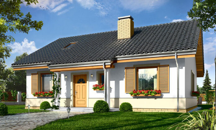 Nhà vườn 1 tầng