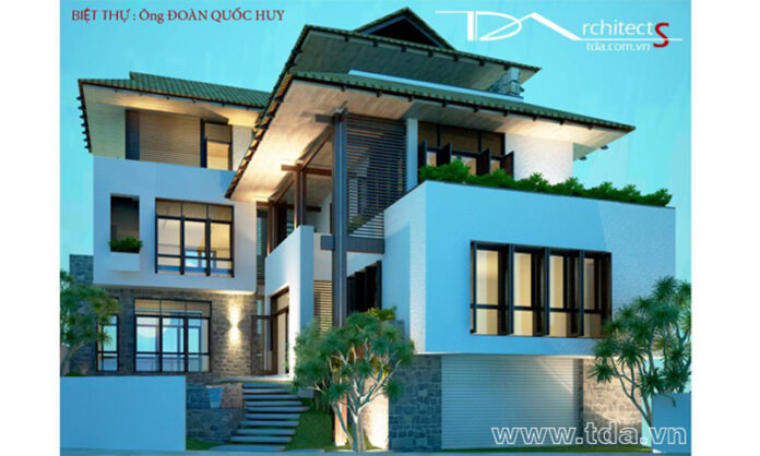 Tổng quan kiến trúc biệt thự sân vườn