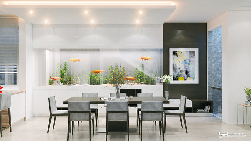 Thiết kế nhà phố hiện đại diện tích 15x7m - ảnh 5