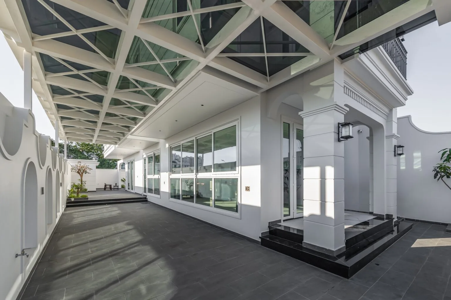 Thiết kế thi công biệt thự tân cổ điển 3 tầng L14 Villa – KDC Thái Sơn, Nhà Bè, TP.HCM