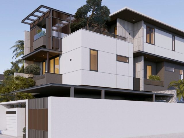 Thiết kế biệt thự hiện đại 3 tầng TS6 Villa Thái Sơn