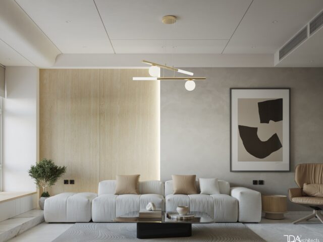 Thiết kế nội thất biệt thự song lập The Peak Garden 140m² hiện đại tân cổ điển
