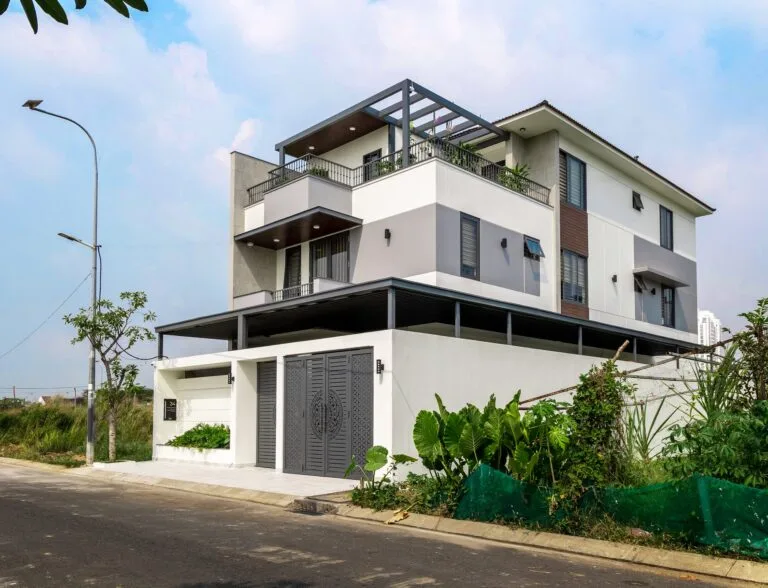 Thiết kế thi công biệt thự hiện đại 3 tầng I25 Villa