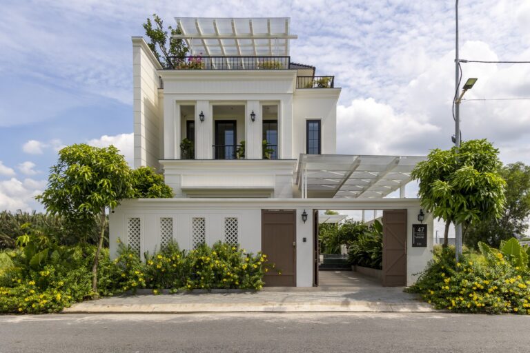 Thiết kế thi công biệt thự tân cổ điển 3 tầng Diamond Villa