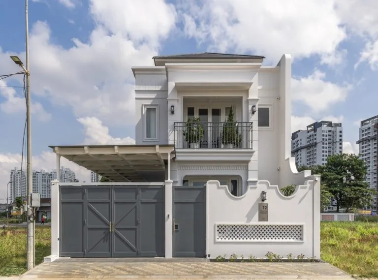 Thiết kế thi công biệt thự tân cổ điển 3 tầng L14 Villa