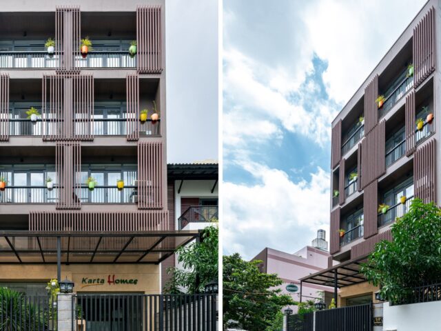 Thiết kế thi công căn hộ dịch vụ Karta Homes 10×26m 5 tầng Thảo Điền