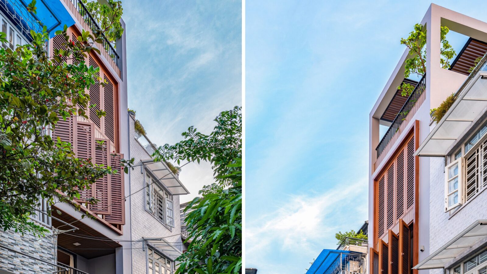 Thiết kế thi công nhà phố hiện đại 5 tầng Khánh House tại Bình Thạnh