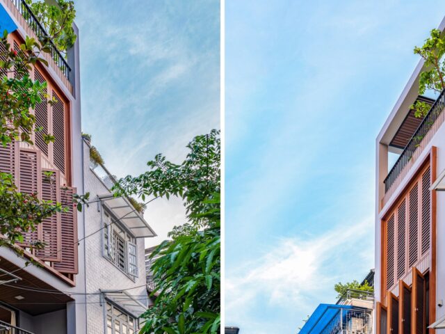 Thiết kế thi công nhà phố hiện đại 5 tầng Khánh House tại Bình Thạnh